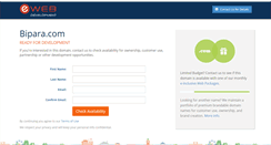 Desktop Screenshot of bipara.com